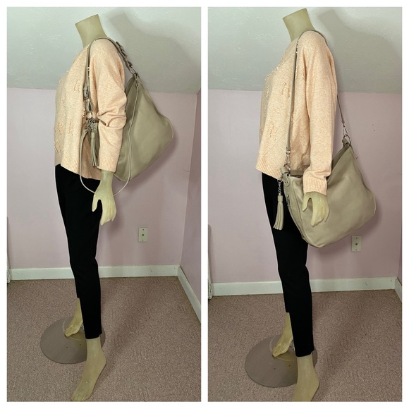 Leather Hobo Bag - Picture 3 of 14